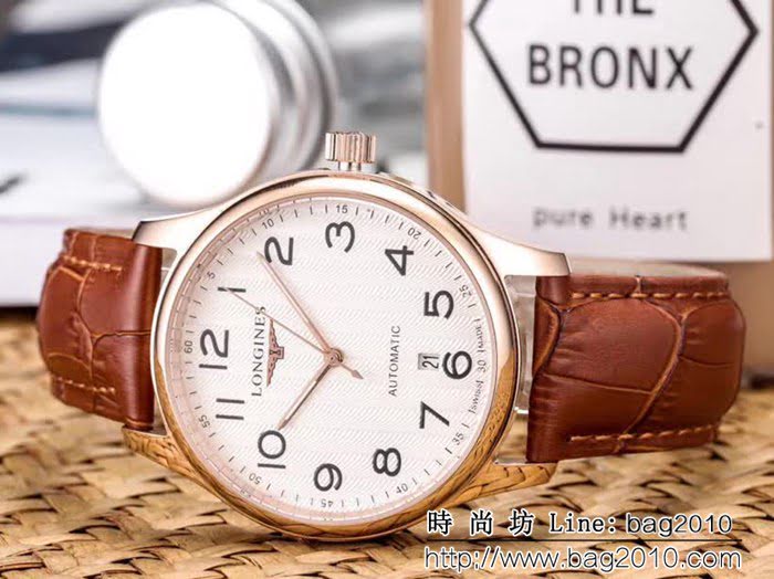 LONGINES浪琴 經典大三針 全自動機械 精品男士腕表 WSS0984